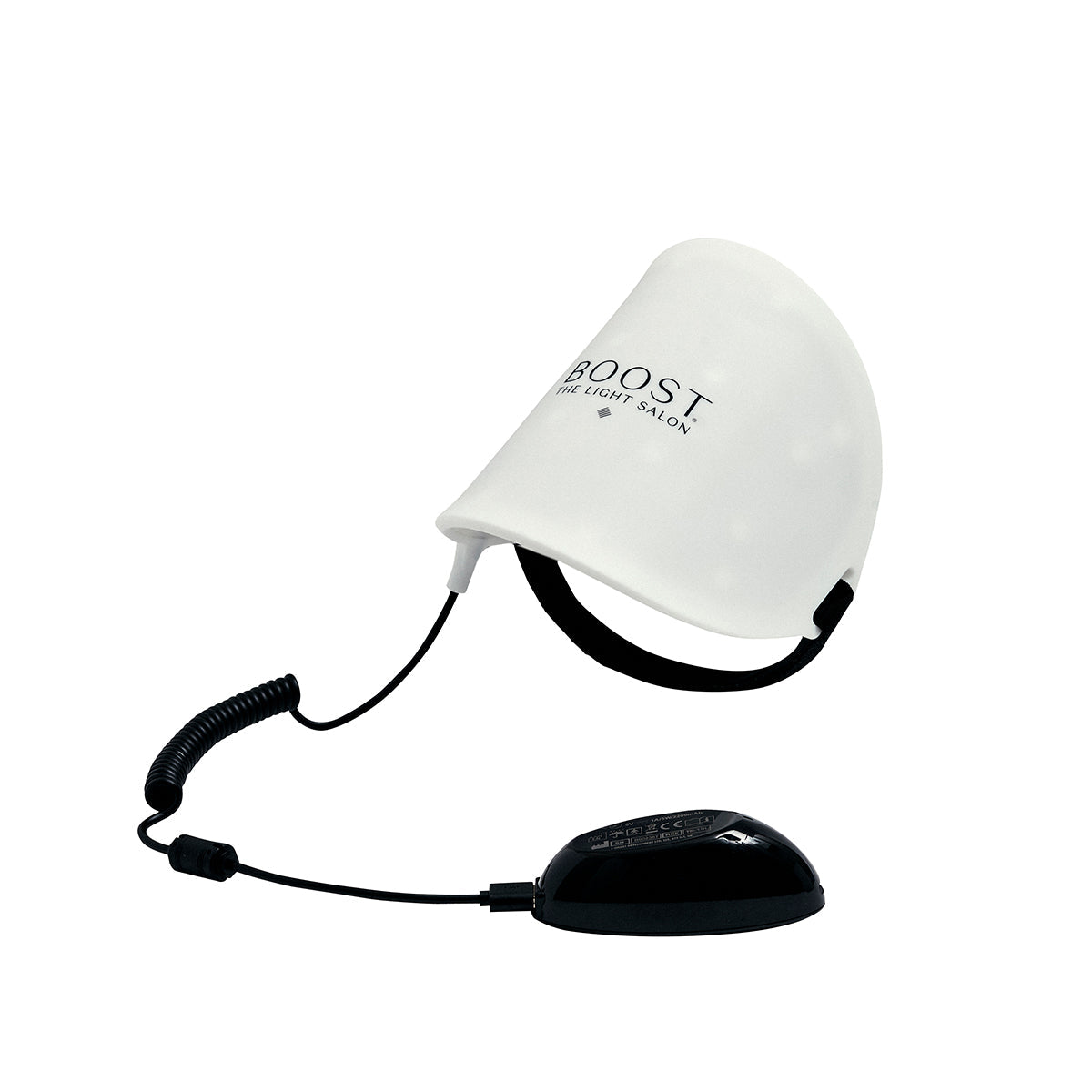 LED light mask used, for the body showing the product can be curved