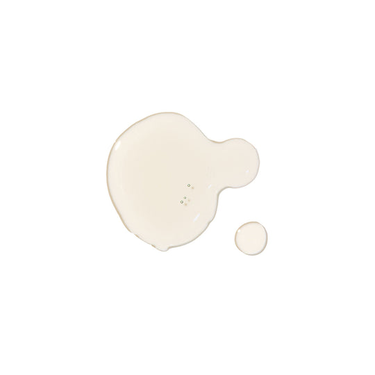 Drops of Hair Oil on a white background
