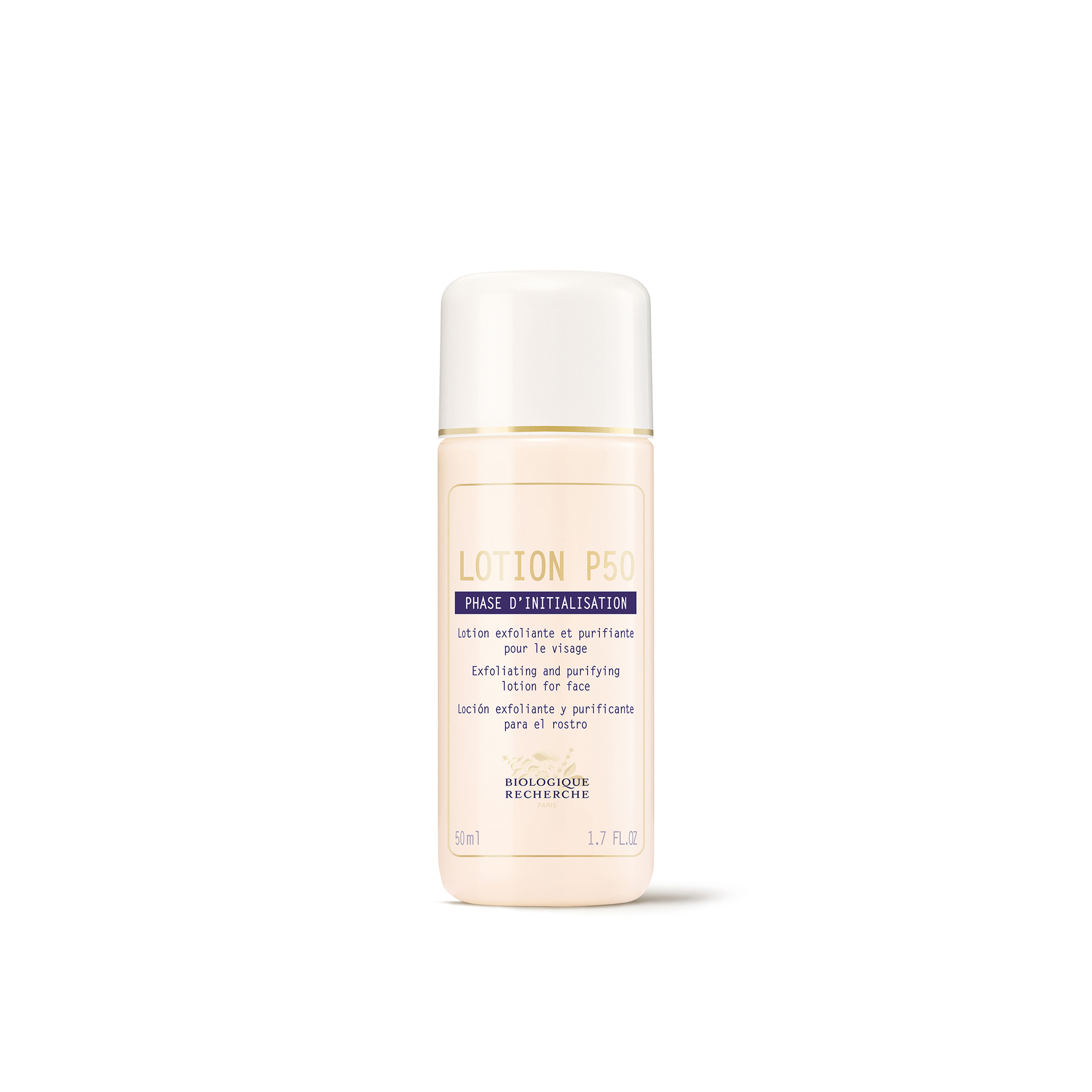 A bottle of Biologique Recherche Lotion P50