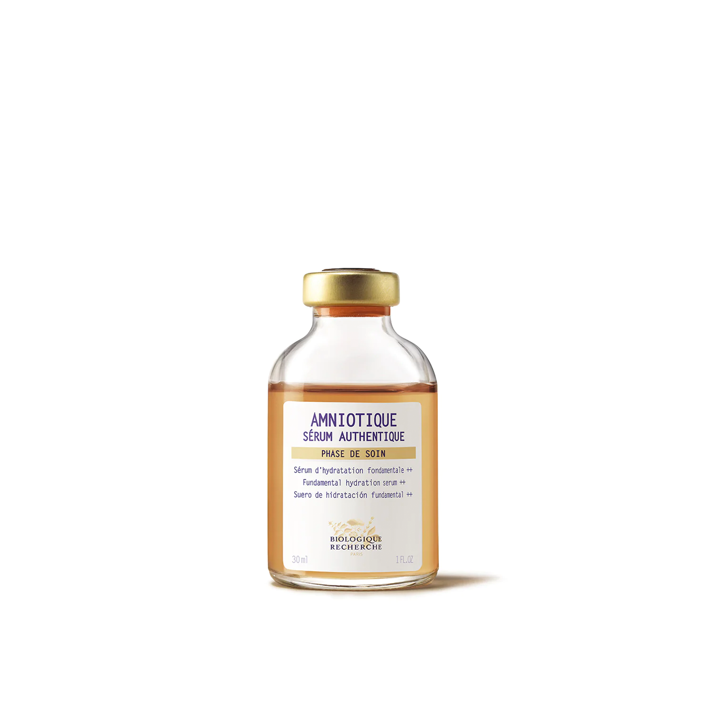 A small vial of Biologique Recherche Serum Amniotique VG 8mL