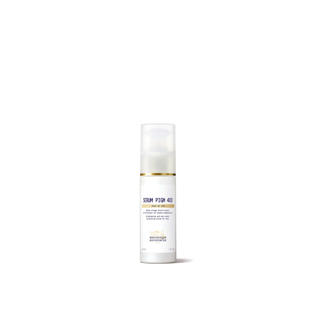 Biologique Recherche Serum PIGM 400 in pump bottle