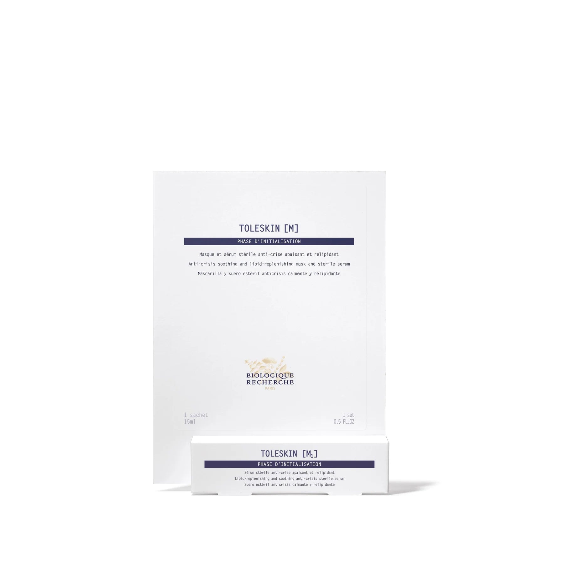 Biologique Recherche Toleskin skincare product packaging on a white background