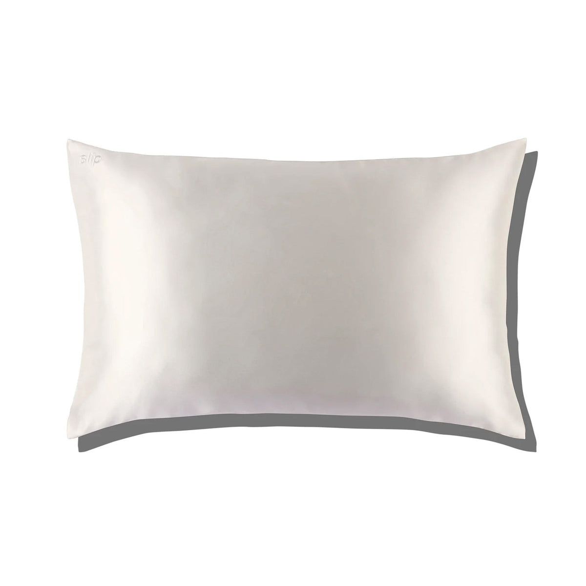 A Slip Silk Envelope Pillowcase in White Queen size