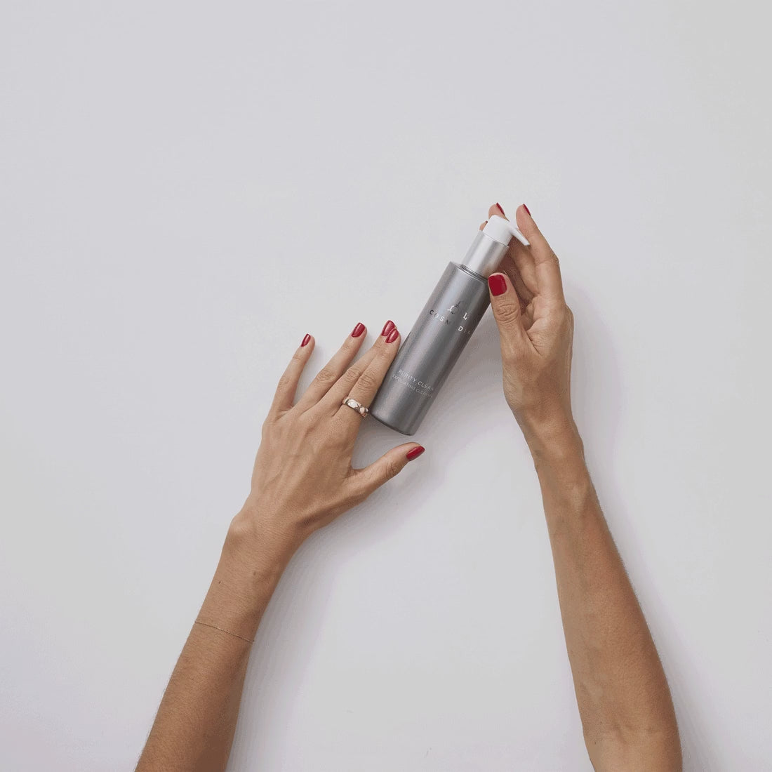 A GIF featuring Cosmedix Purity Clean product